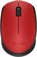 Mouse sem fio Logitech M170 com Design Ambidestro Compacto, Conexão USB e Pilha Inclusa - Preto