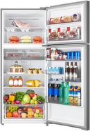 Geladeira Frost Free Duplex 473L Inverter cor Inox Midea