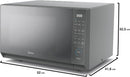Micro-ondas 35L Prata Porta Espelhada MasterCook Midea 110V