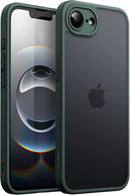 JETech Capa Fosca para iPhone 17, Preto