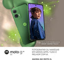 Smartphone Motorola Moto g35 5G - 128GB 4GB RAM+8GB Ram Boost e Camera 50MP com AI NFC Tela 6.7" com Superbrilho - Verde