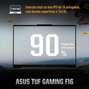 Notebook ASUS TUF Gaming F16 FX607VU RTX4050 Intel Core 5 210H 16Gb Ram 512Gb SSD Windows 11 Tela Nível IPS 16" LED 144Hz Gray - RL053W