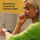 Apple Watch SE 3 GPS, Caixa em alumínio luz das estrelas de 40 mm com Bracelete desportiva luz das estrelas - P/M