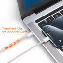 Cabo USB para Lightning Reforçado 1M, Compatível com iPhone 6 7 8 X Xs 11 Se 12 Xr 13 14 Pro Max – Carregamento Turbo e Transferência de Dados