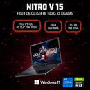 Acer Nitro V 15 Notebook Gamer 15.6" Intel Core i7 RTX 4050 16GB Windows