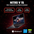 Acer Nitro V 15 Notebook Gamer 15.6" Intel Core i5 RTX 4050 16GB Windows