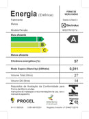 Micro-ondas Electrolux 27L cor Inox Espelhado com 55 receitas pré-programadas (MS37R) - 127V