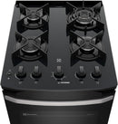 Electrolux Fogão 4 bocas Electrolux Preto Efficient Mesa Vidro, Tripla Chama e PerfectCook (FE4GB) Bivolt