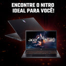 Acer Nitro V 15 Notebook Gamer 15.6" Intel Core i9 RTX 4060 16GB Windows
