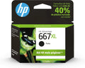 Cartucho de tinta HP 667 Preto Original (3YM79AB) Para Impressora Deskjet 2376, 2776, 6476, 5076, 5276