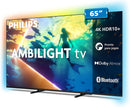 PHILIPS, Smart TV Ambilight 65" 4K, Titan OS, 65PUG8100/78, Comando de Voz, HDR10+/Dolby Atmos, VRR/ALLM, Bluetooth