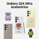 Smartphone Samsung Galaxy S24 Ultra, Galaxy AI, Selfie de 12MP, Tela de 6.8" 1-120Hz, 256GB, 12GB RAM - Titânio Preto