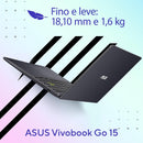 Notebook ASUS Vivobook Go 15 E510KA-BR1375WS, Star Black, 15,60"