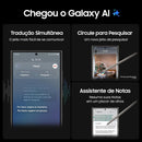 Smartphone Samsung Galaxy S24 Ultra, Galaxy AI, Selfie de 12MP, Tela de 6.8" 1-120Hz, 256GB, 12GB RAM - Titânio Preto