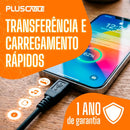 Cabo USB Micro USB V8 PlusCable PC-USB1804 1,8m USB 2.0 Carregador e Transferência de Dados 480Mbps Celular Android