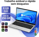 Notebook Intel Celeron 14in 8GB RAM 256GB SSD