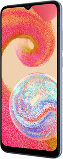 Samsung Galaxy A04e 64GB 4G Wi-Fi Tela 6.5'' Dual Chip 3GB RAM Câmera Dupla + Selfie 5MP com modo Retrato Bateria de 5000mAh - Azul (Seminovo)