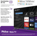 Smart TV 40” Philco Roku TV LED Dolby Audio PTV40M9GR2CGB