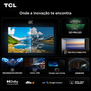Smart TV TCL 65 Polegadas QD-Mini LED 4K C6K WiFi Bluetooth Google TV 4 HDMI 144Hz HDR10+ 65C6K