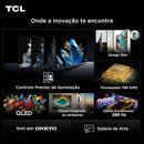 Smart TV TCL 55 Polegadas QD-Mini LED 4K A400M WiFi Bluetooth Google TV HDR10+ 144 Hz VRR 55A400M